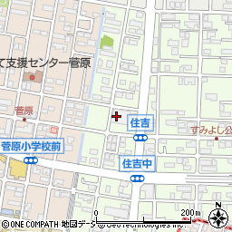 株式会社米永　米永野々市館周辺の地図