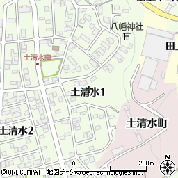 石川県金沢市土清水1丁目610周辺の地図