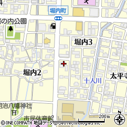 カレーのチャンピオン 堀内店周辺の地図