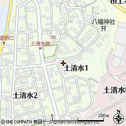 石川県金沢市土清水1丁目216周辺の地図