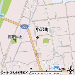 茨城県常陸太田市小沢町1300周辺の地図