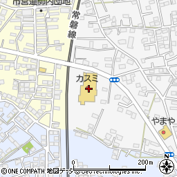 フードマーケットカスミ東大沼店周辺の地図