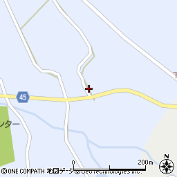長野県大町市平二ツ屋2322周辺の地図