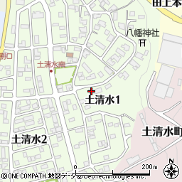 石川県金沢市土清水1丁目220周辺の地図