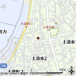 石川県金沢市土清水2丁目78周辺の地図