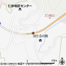 三ツ松周辺の地図