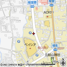 長野県千曲市桜堂345周辺の地図