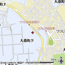 石川県金沢市大桑町猫シタイ12周辺の地図