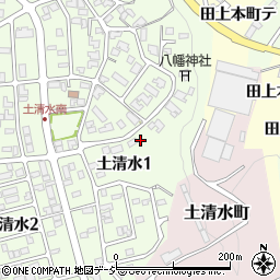 石川県金沢市土清水1丁目226周辺の地図