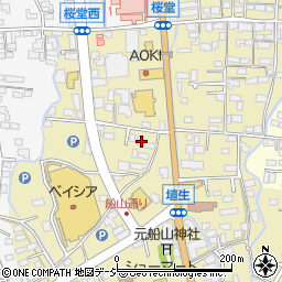 長野県千曲市桜堂338周辺の地図