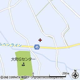 長野県大町市平二ツ屋2373周辺の地図