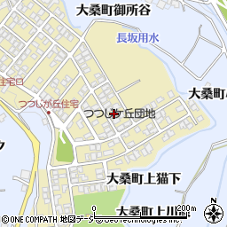 石川県金沢市つつじが丘161周辺の地図