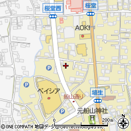 長野県千曲市桜堂341周辺の地図