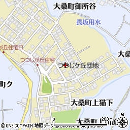 石川県金沢市つつじが丘170周辺の地図