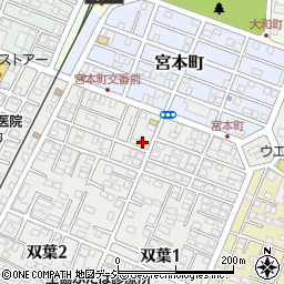 江曽島眼科医院周辺の地図