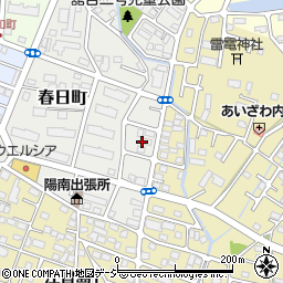 栃木県宇都宮市春日町14周辺の地図