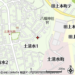 石川県金沢市土清水1丁目228周辺の地図