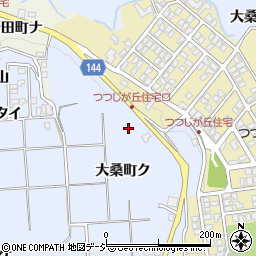 石川県金沢市大桑町猫シタイ19周辺の地図