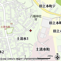 石川県金沢市土清水1丁目229周辺の地図