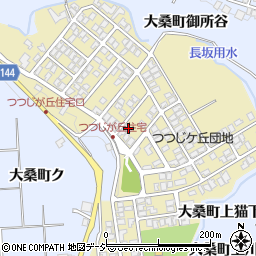 石川県金沢市つつじが丘123周辺の地図