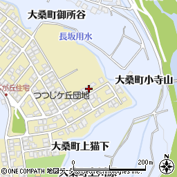 石川県金沢市つつじが丘322周辺の地図