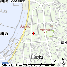 石川県金沢市土清水2丁目85周辺の地図