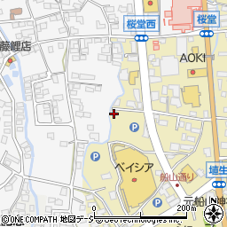 長野県千曲市桜堂351周辺の地図