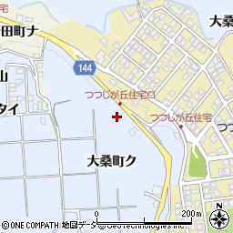 石川県金沢市大桑町猫シタイ20周辺の地図