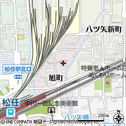 石川県白山市旭町周辺の地図