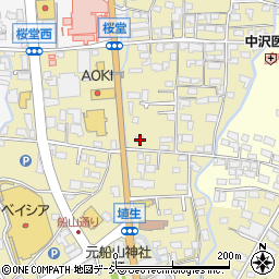 長野県千曲市桜堂382周辺の地図