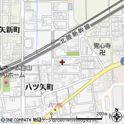 石川県白山市八ツ矢町周辺の地図