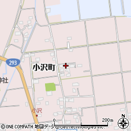 茨城県常陸太田市小沢町1371周辺の地図