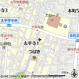太平寺会館周辺の地図