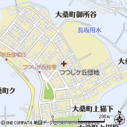 石川県金沢市つつじが丘167周辺の地図