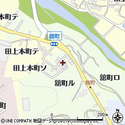 石川県金沢市舘町ル周辺の地図
