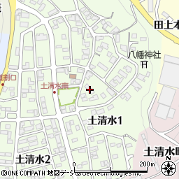 石川県金沢市土清水1丁目311周辺の地図