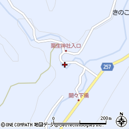 群馬県桐生市黒保根町上田沢687周辺の地図