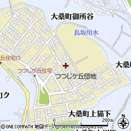 石川県金沢市つつじが丘165周辺の地図