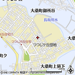 石川県金沢市つつじが丘166周辺の地図