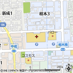 ナフコツーワンスタイル松任店周辺の地図