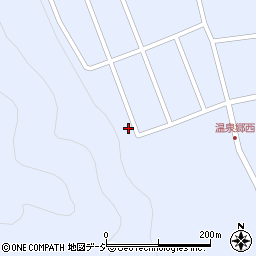 長野県大町市平大町温泉郷4105-10周辺の地図