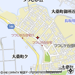 石川県金沢市つつじが丘95周辺の地図