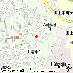 石川県金沢市土清水1丁目280周辺の地図