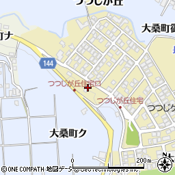 石川県金沢市つつじが丘371周辺の地図