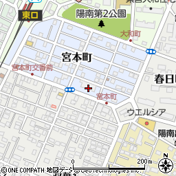 栃木銀行陽南支店 ＡＴＭ周辺の地図