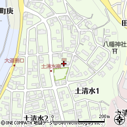 石川県金沢市土清水1丁目310周辺の地図