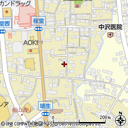 長野県千曲市桜堂455周辺の地図