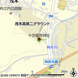 十方稲荷神社周辺の地図