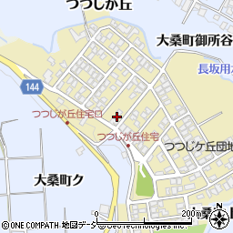 石川県金沢市つつじが丘96周辺の地図
