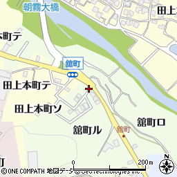 石川県金沢市舘町周辺の地図